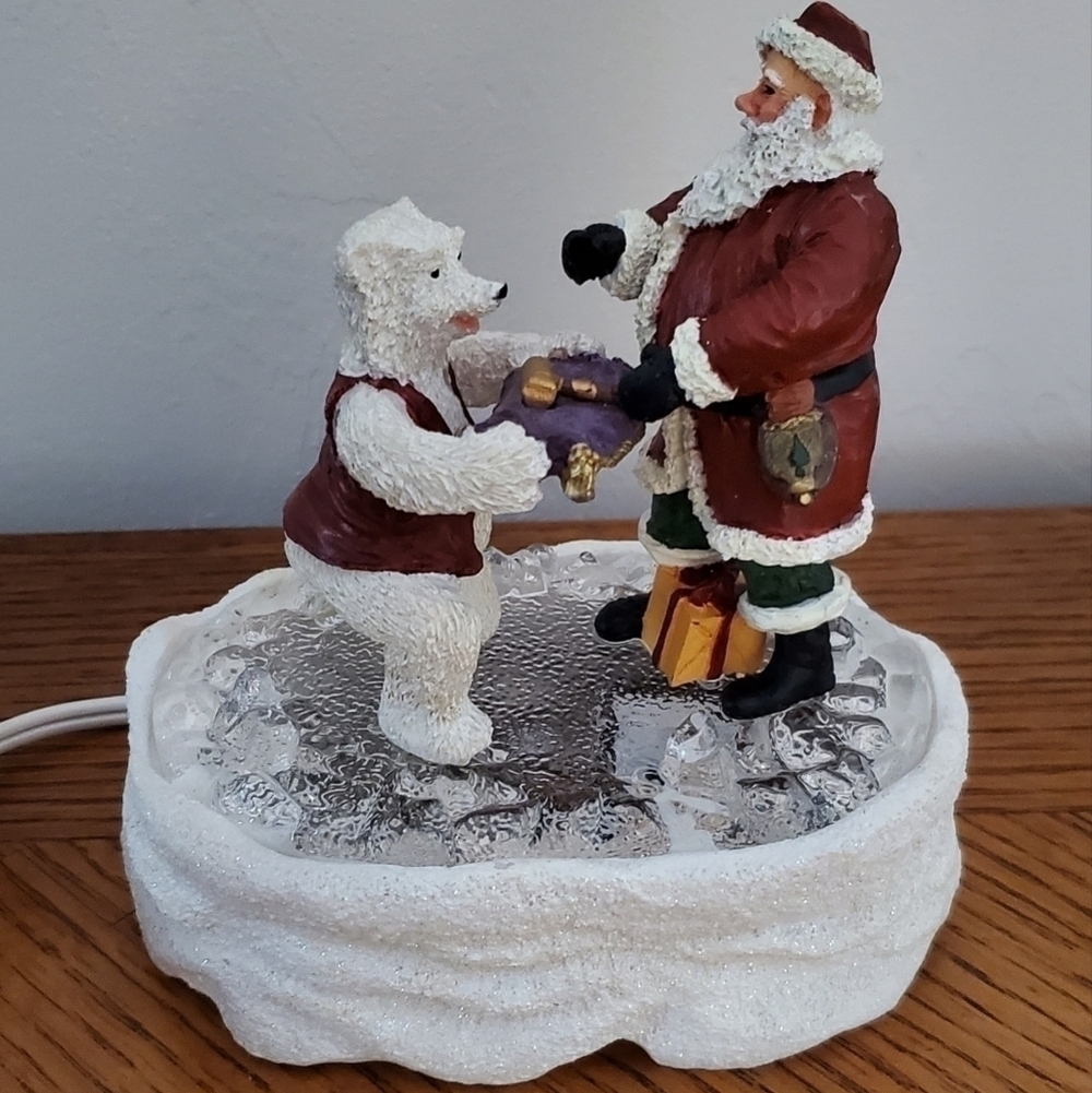 1997 Figi Graphics Santa's Crystal Valley Collection "Behold the Magic Hammer"